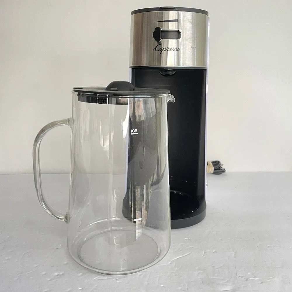 Jura Capresso Ice Tea Maker Brewer w/ 80oz Glass Pitcher  Model 624.02